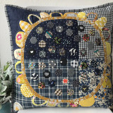 Sunflower Cushion Pattern | Treehouse Textiles | per pattern Sunflower Cushion Pattern | Treehouse Textiles | per pattern