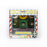 Eleganza in Deck | #8 Perle Cotton by Wonderfil Specialty Threads | per boxed set of 9 balls Eleganza in Deck | #8 Perle Cotton by Wonderfil Specialty Threads | per boxed set of 9 balls
