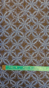 Shippoh in Navy | Shibori by Sevenberry | per 10cm