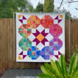 The Big Magenta Star Quilt Pattern