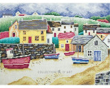 Fishermans Village Cross Stitch Kit | RTO