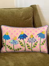 Coneflower Cushion Pattern by Sarah Fielke