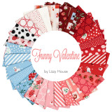 Funny Valentine 5" Charm Pack | | Funny Valentine by Lizzie House |