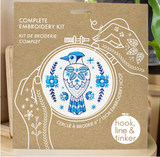Bluejay Complete Embroider Kit