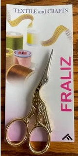 Gold Stork Embroidery Scissors | Fraliz