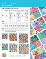 Tip Toe Quilt Pattern & Templates | Emma Jean Jansen