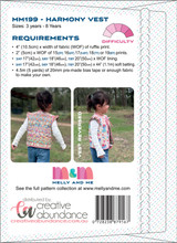 Harmony Girls Patchwork Vest | Melly and Me