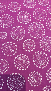 Sunflower in Raspberry | Blueberry Park by Karen Lewis Textiles | per 10cm