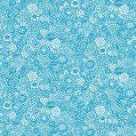 Stencil in Blue | Revival by Makower UK | per 10cm