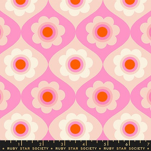 Trinketry Floral in Flamingo | Trinketry by Ruby Star Society | per 10 cm