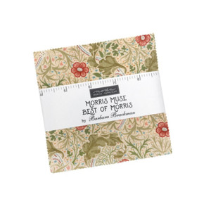 Morris Muse Charm Square | William Morris  Barbara Brackman