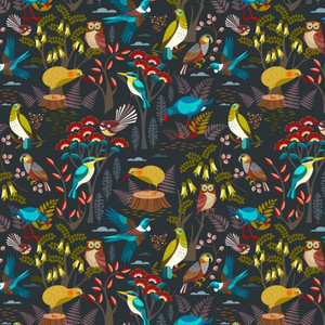 Forest in Grey | Birdsong by Ellen Giggenbach | per 10cm