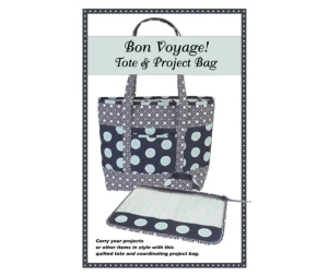 Bon Voyage! Tote & Project Bag Pattern | By Annie