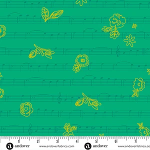 Singalong in Fern | Soliloquy by Alison Glass | per 10cm