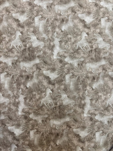 Horse Play Grey | Oasis Fabric by Trendy Trims | per 50 cm