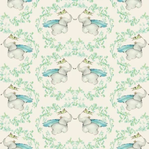 Flying Elephant in Cream | RB Studios | per 50 cm