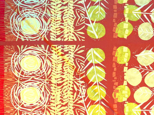 Mixed Pattern in Terracotta | Marks by Valori Wells | per10cm