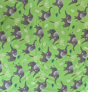 Elephants on Green | Jungle Fever | per 10cm