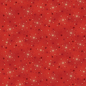 Adorn Sparkle Red | Makower Uk by Andover Fabrics | per 10 cm