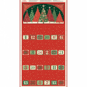 Adorn Advent Panel | Makower Uk by Andover Fabrics