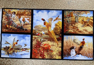 Pheasant Run Quilt Panel | per 60cm panel