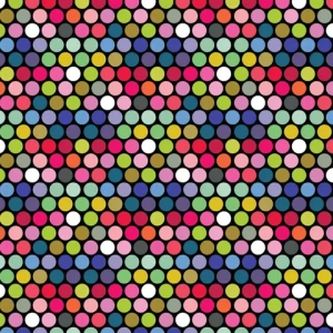 .5" Multi Spot in Black | Building Blocks by Devonstone Collection | per 10cm