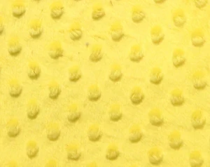 Minky Dimple in Yellow | per 10cm