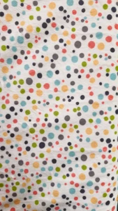 Dabble Dot Minky in Aqua | per 10cm