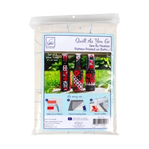 Quilt As You Go Wine Totes | June Tailor