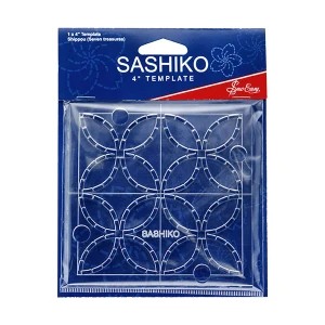 4" Sashiko Template in Seven Treasures/Shippou | Sew Easy