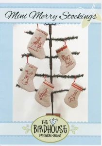 Mini Merry Stockings Pattern | The Birdhouse