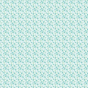Mini Florals in Aqua | Whimsical Woodland by Tasha Noel | per 10cm