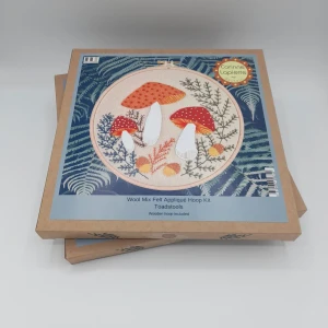Toadstool Applique Hoop Craft Kit