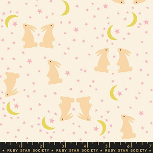 Bunnies in Natural | Mystic Fable by Ruby Star Society | per 10cm