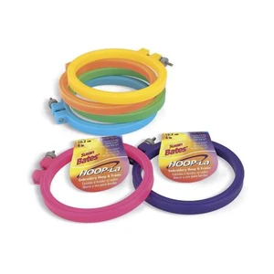 Hoop-La Plastic Embroidery Hoop | Susan Bates | 4"