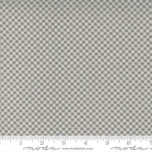 Gingham Check in Slate | Beautiful Day by Corey Yoder | per 10cm