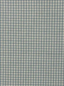 Small Woven Gingham in Soft Blue | Earth Colour Cotton by Sevenberry | per 10cm