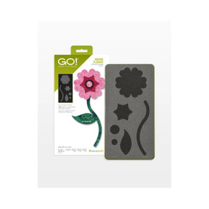 55007 - AccuQuilt Die - Round Flower 55007 - AccuQuilt Die - Round Flower