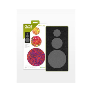 55012 - AccuQuilt Die - Circle 2", 3", 5" finished diameters 55012 - AccuQuilt Die - Circle 2", 3", 5" finished diameters