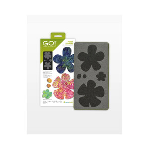 55042 - AccuQuilt Die - Funky Flowers 55042 - AccuQuilt Die - Funky Flowers