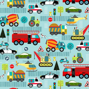Around Town Col 101 - per half metre length Around Town Col 101 - per half metre length