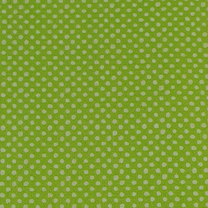 White Polka Dot on Lime | Finch and Fern by Emma Lea Creative | per 10cm
