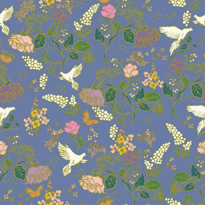 Doves in Lavender | In the Garden by Monaluna | per 10cm