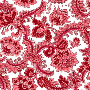 Arden Floral in Red | Blank Quilting Company | Wideback | per 10cm Arden Floral in Red | Blank Quilting Company | Wideback | per 10cm