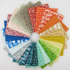 Robert Kaufman Reef by Elizabeth Hartman 24 Fat Quarter Bundle Robert Kaufman Reef by Elizabeth Hartman 24 Fat Quarter Bundle
