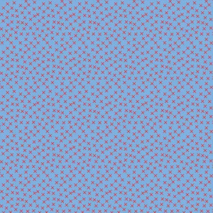 Crossroads in Red Blue | Building Block Basics by Devonstone Collection | per 10cm