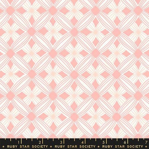 Ruby Star Society Tufted in Peach - per 10cm Ruby Star Society Tufted in Peach - per 10cm