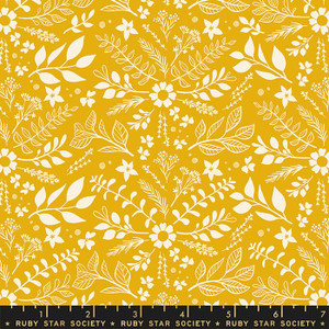 Ruby Star Society Sprigs in Goldenrod - per 10cm Ruby Star Society Sprigs in Goldenrod - per 10cm