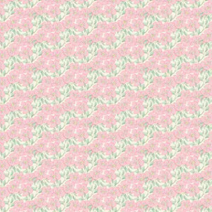 Flowers in White | Playful Spring | per quarter metre