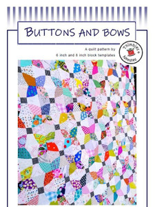 Buttons & Bows Quilt Pattern | Thimbles & Needles | per pattern Buttons & Bows Quilt Pattern | Thimbles & Needles | per pattern